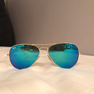 Blue lens RAY BAN glasses